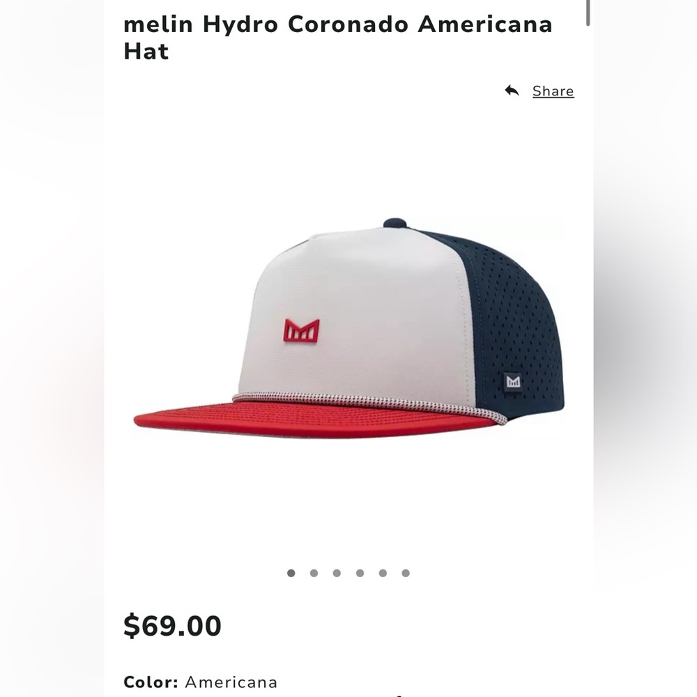 Melin Hydro Coronado Americana Hat